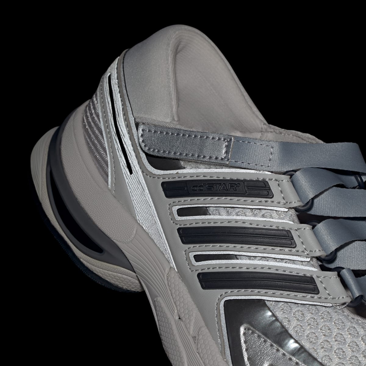 Adidas Women's ADISTAR CONTROL 5 MARY JANE SHOES - Grey One / Silver Metallic / Grey Two - Image 9