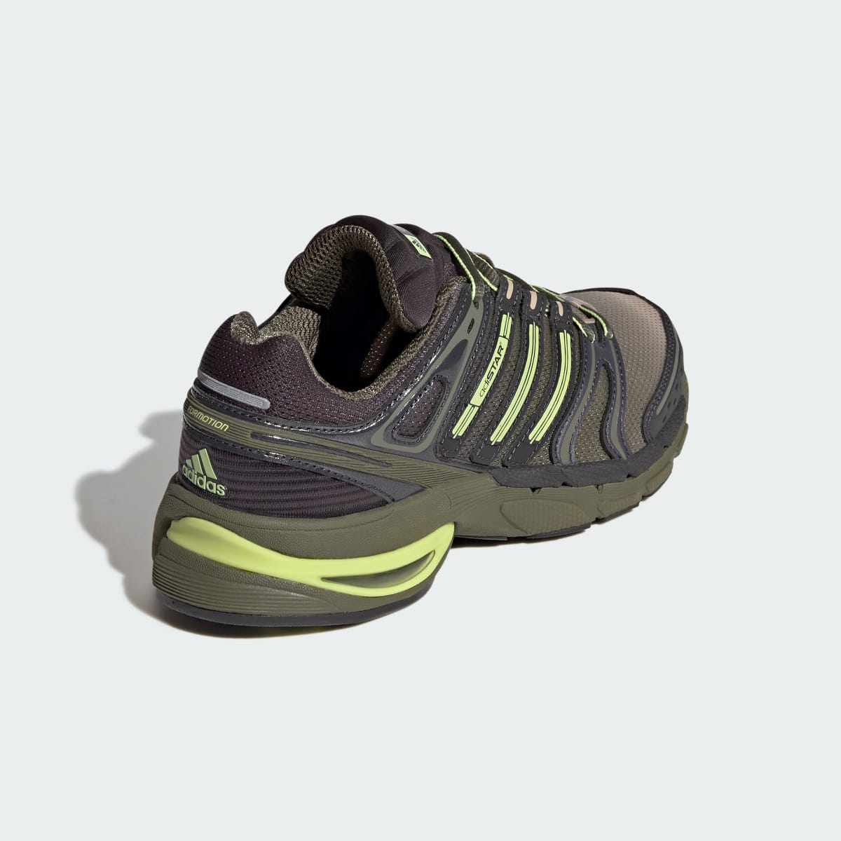 Adidas Kids' ADISTAR CONTROL 5 SHOES - Stone Khaki / Semi Frozen Yellow / Olive Strata - Image 5