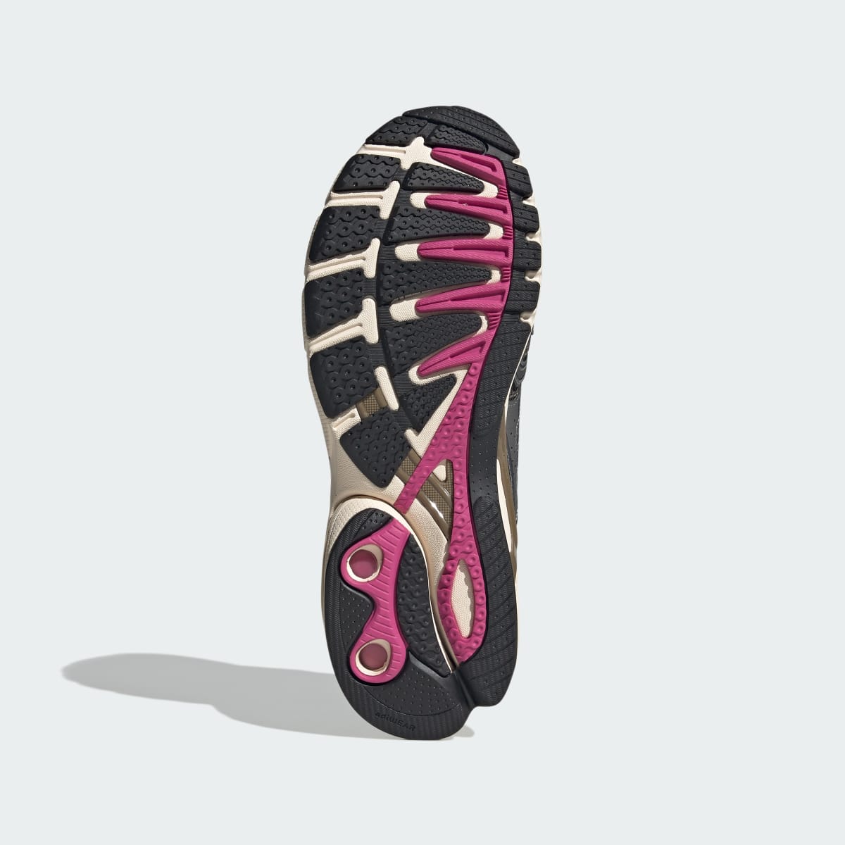 Adidas Men's ADISTAR CONTROL 5 SHOES - Core Black / Khaki Three / Semi Lucid Fuchsia - Image 3
