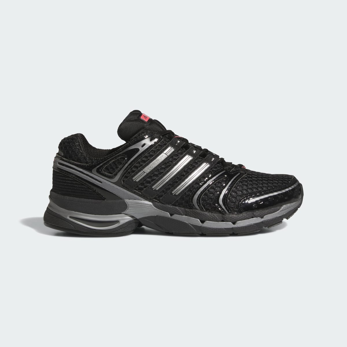 Adidas Men's ADISTAR CONTROL 5 SHOES - Core Black / Iron Metallic / Pure Turbo - Image 1