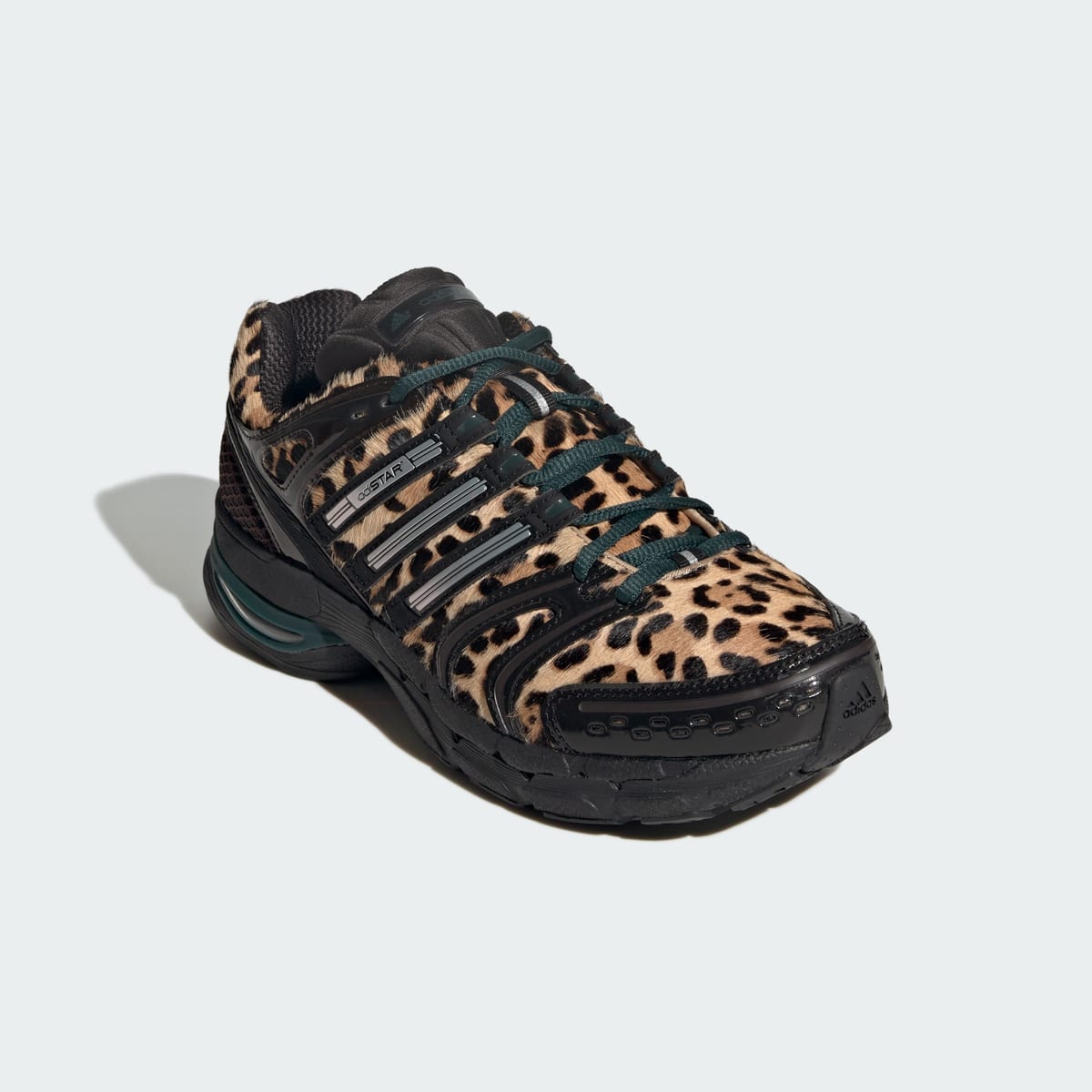 Adidas Women's ADISTAR CONTROL 5 SHOES - Aurora Ivy / Core Black / Silver Metallic - Image 4
