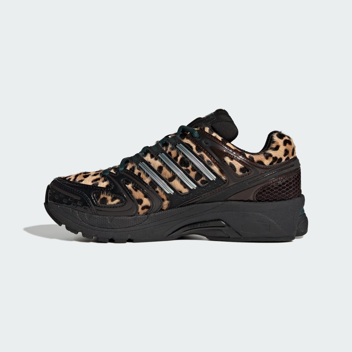 Adidas Women's ADISTAR CONTROL 5 SHOES - Aurora Ivy / Core Black / Silver Metallic - Image 6