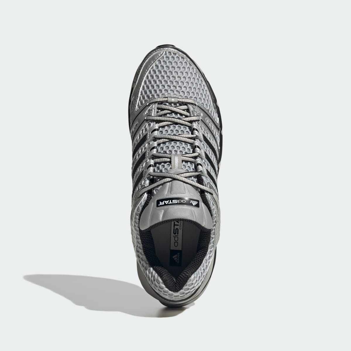 Adidas Men's ADISTAR CONTROL 5 SHOES - Grey Two / Core Black / Silver Metallic - Image 2