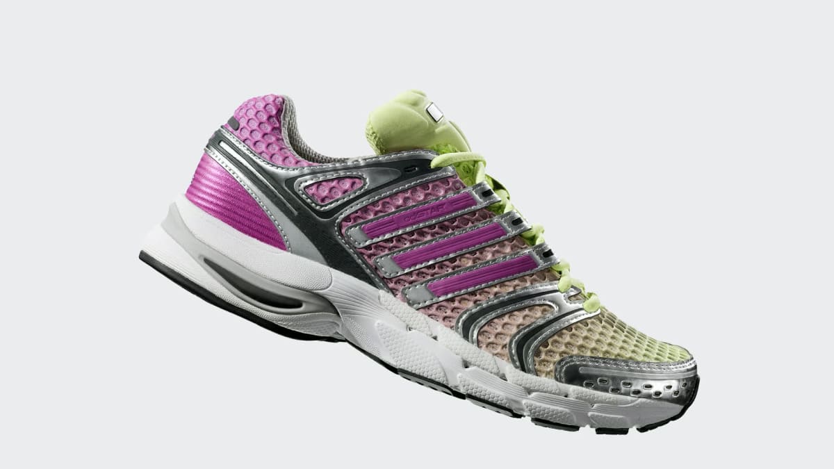 Adidas Women's ADISTAR CONTROL 5 SHOES - Semi Pulse Lilac / Semi Frozen Yellow / Grey Two - Image 2