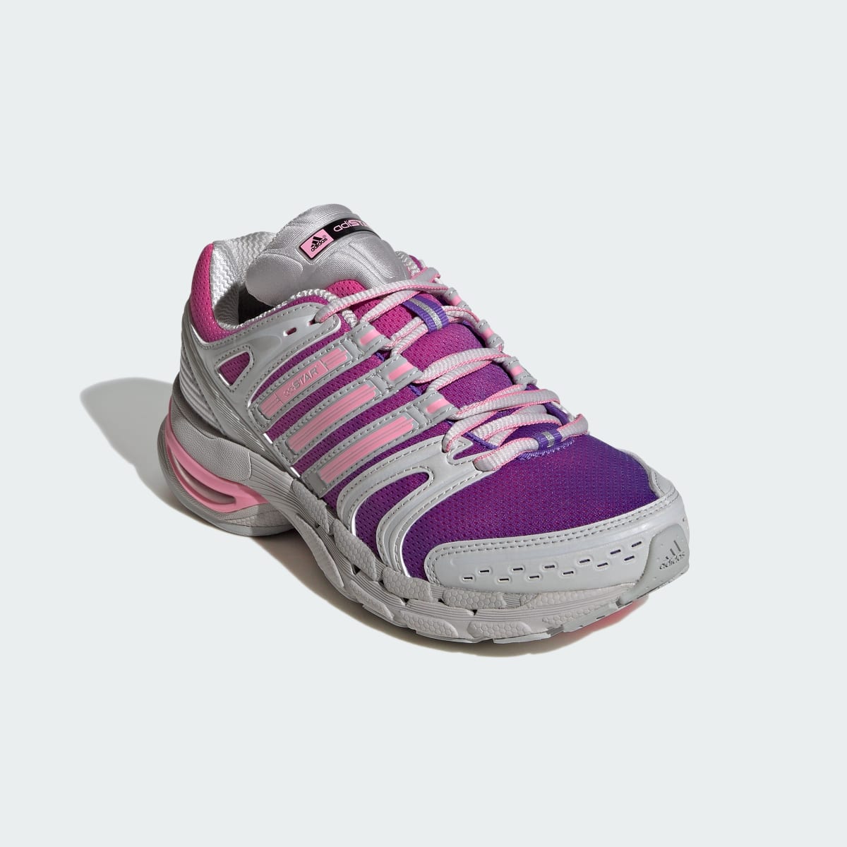 Adidas Kids' ADISTAR CONTROL 5 SHOES - Purple Rush / Bliss Pink / Grey Two - Image 4