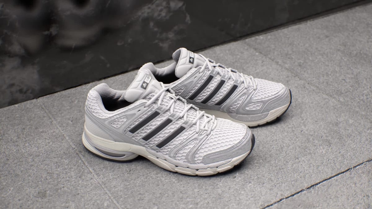 Adidas Men's ADISTAR CONTROL 5 SHOES - Silver Metallic / Grey One / Core Black - Image 2