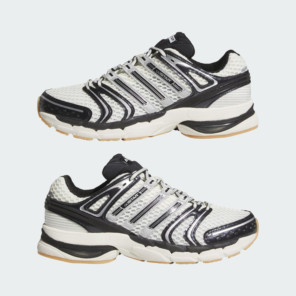Adidas Women's ADISTAR CONTROL 5 SHOES - Off White / Core Black / Night Grey - Image 7