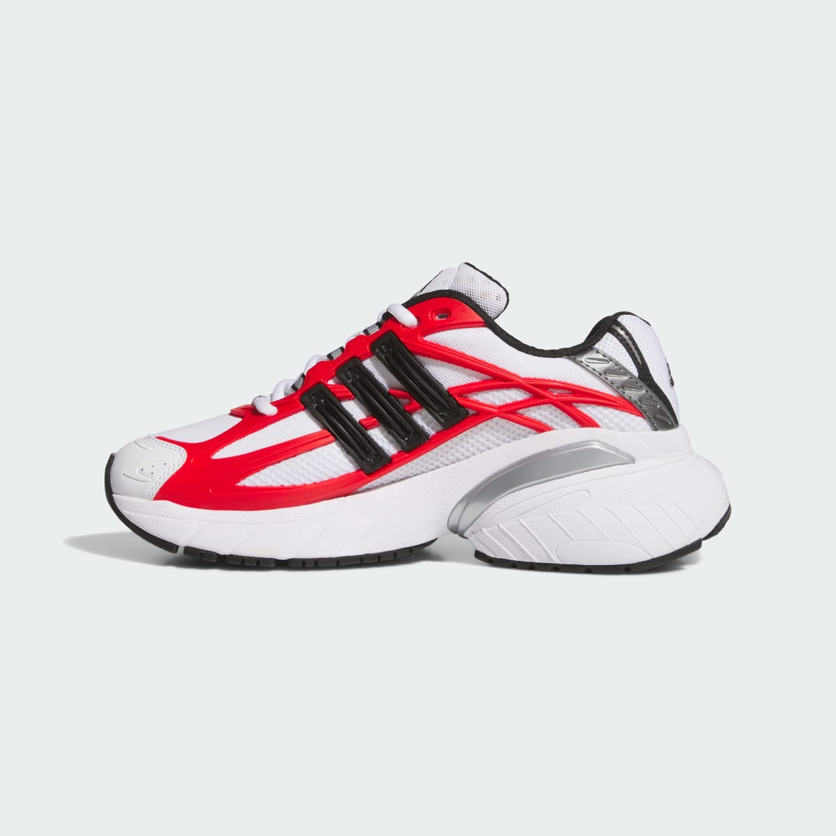 Adidas Women's ADISTAR CUSHION XLG 2.0 SHOES - Cloud White / Core Black / Vivid Red - Image 6