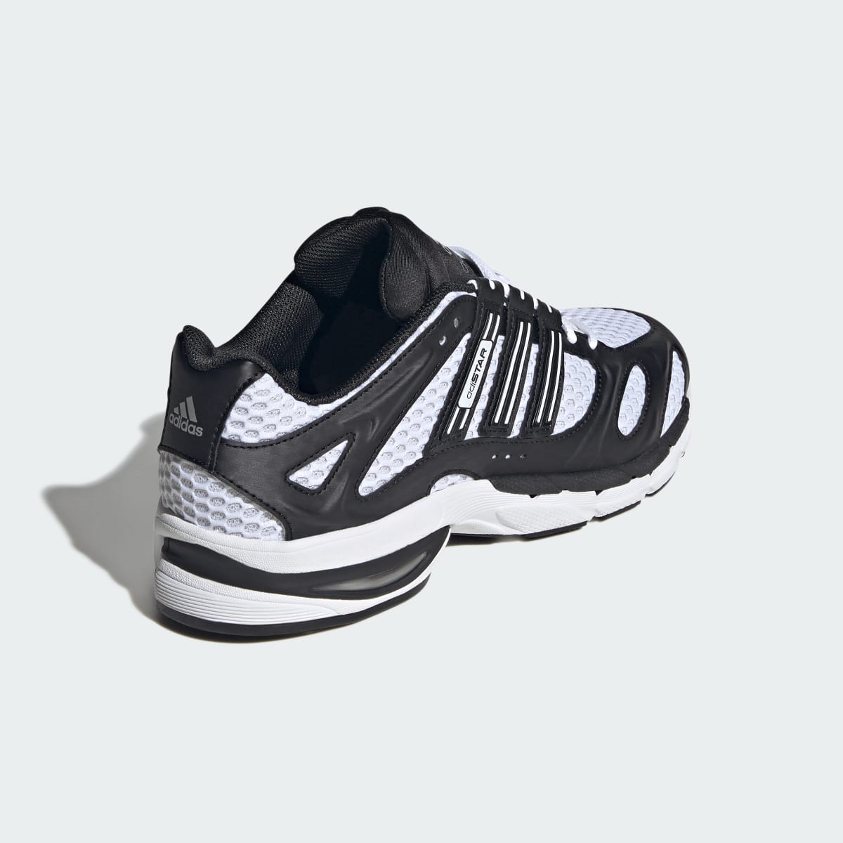 Adidas Men's ADISTAR MLD SHOES - Cloud White / Core Black / Silver Metallic - Image 5