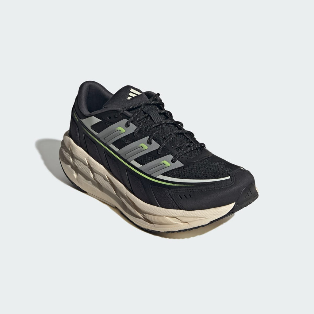 Adidas Men's ADISTAR SPW SHOES - Core Black / Trace Grey Metallic / Frozen Lemon - Image 4