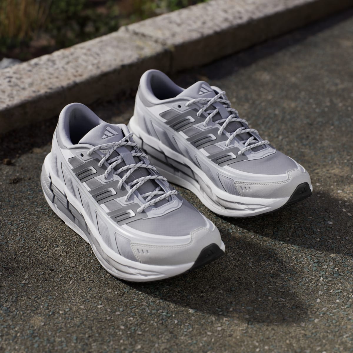 Adidas Men's ADISTAR SPW SHOES - Halo Silver / Grey Four / Grey Two - Image 8