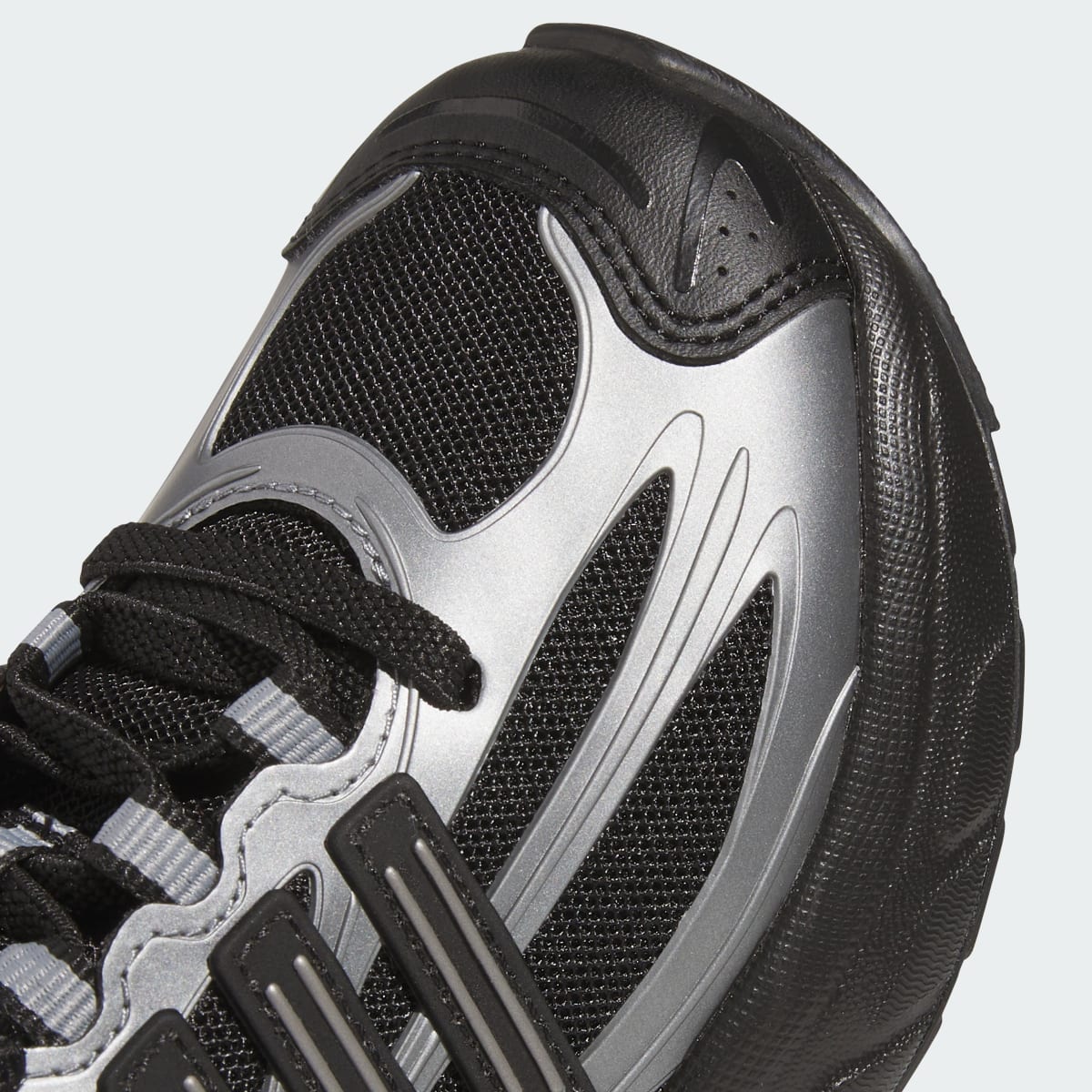 Adidas Kids' ADISTAR XLG 2.0 ELASTIC LACE SHOES - Core Black / Core Black / Iron Metallic - Image 8