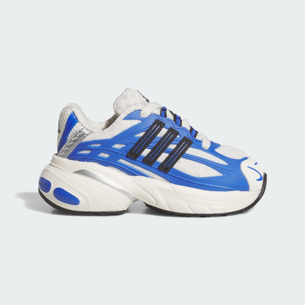 Adidas Kids' ADISTAR XLG 2.0 ELASTIC LACE SHOES - Hi-Res Blue / Core Black / Off White - Image 1