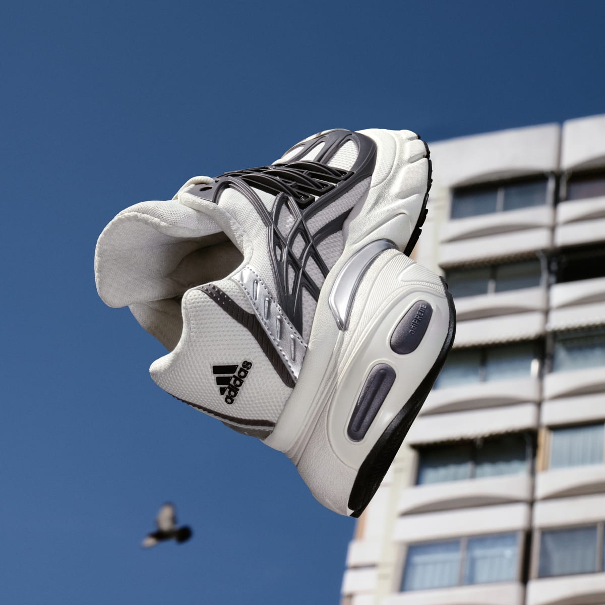 Adidas Men's ADISTAR XLG 2.0 SHOES - Grey Strata / Core Black / Off White - Image 11