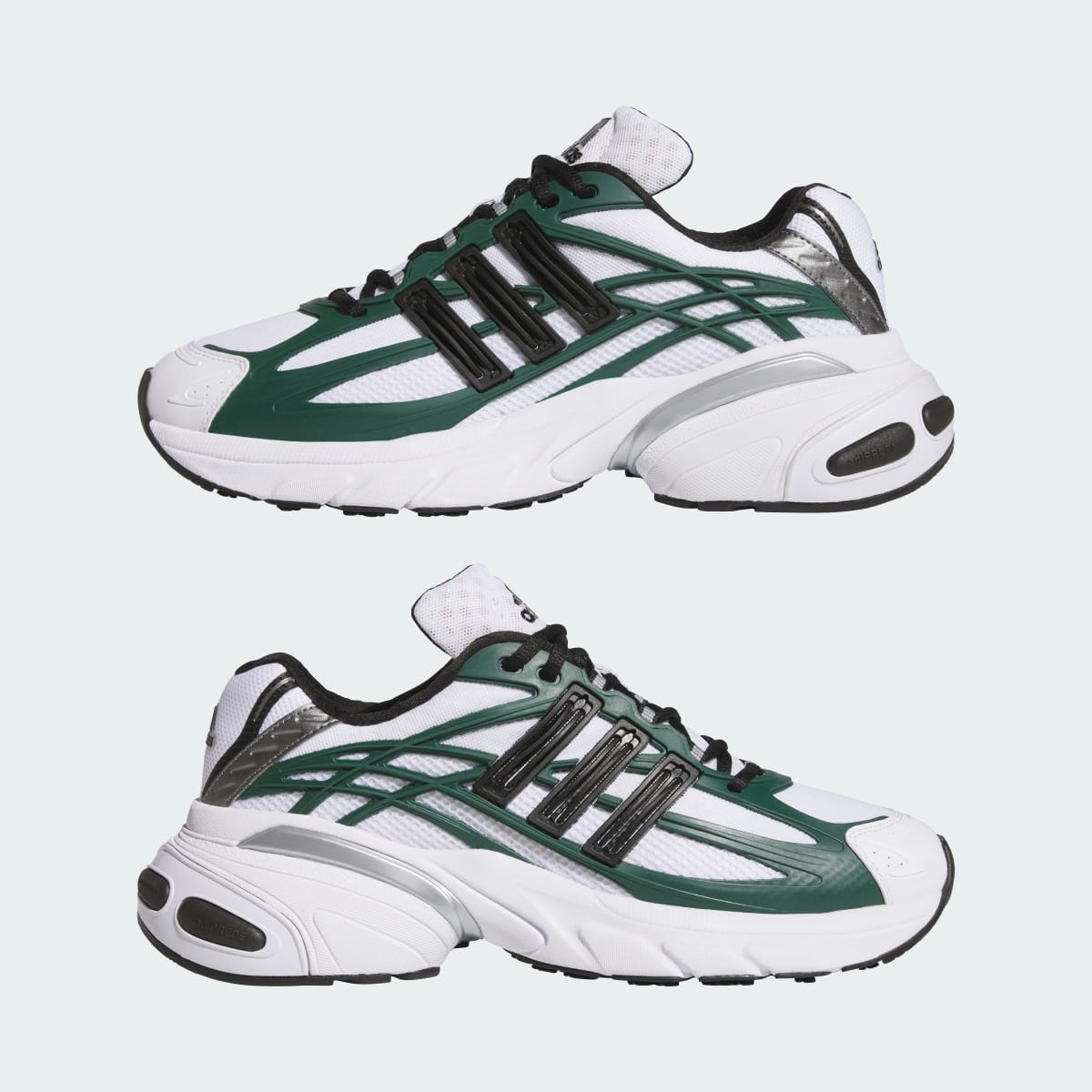 Adidas Women's ADISTAR XLG 2.0 SHOES - Cloud White / Core Black / Collegiate Green - Image 7