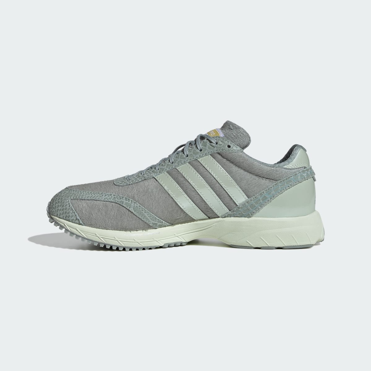 Adidas Women's ADIZERO ADIOS OG SHOES - Wonder Sage / Wonder Sage / Linen Green - Image 6