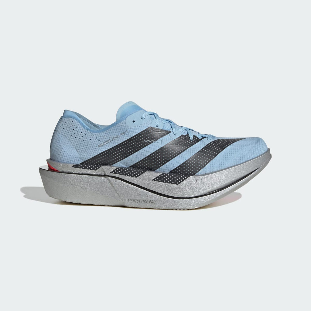 Adidas Men's ADIZERO ADIOS PRO 5 SHOES - Clear Sky / Carbon / Silver Metallic - Image 1