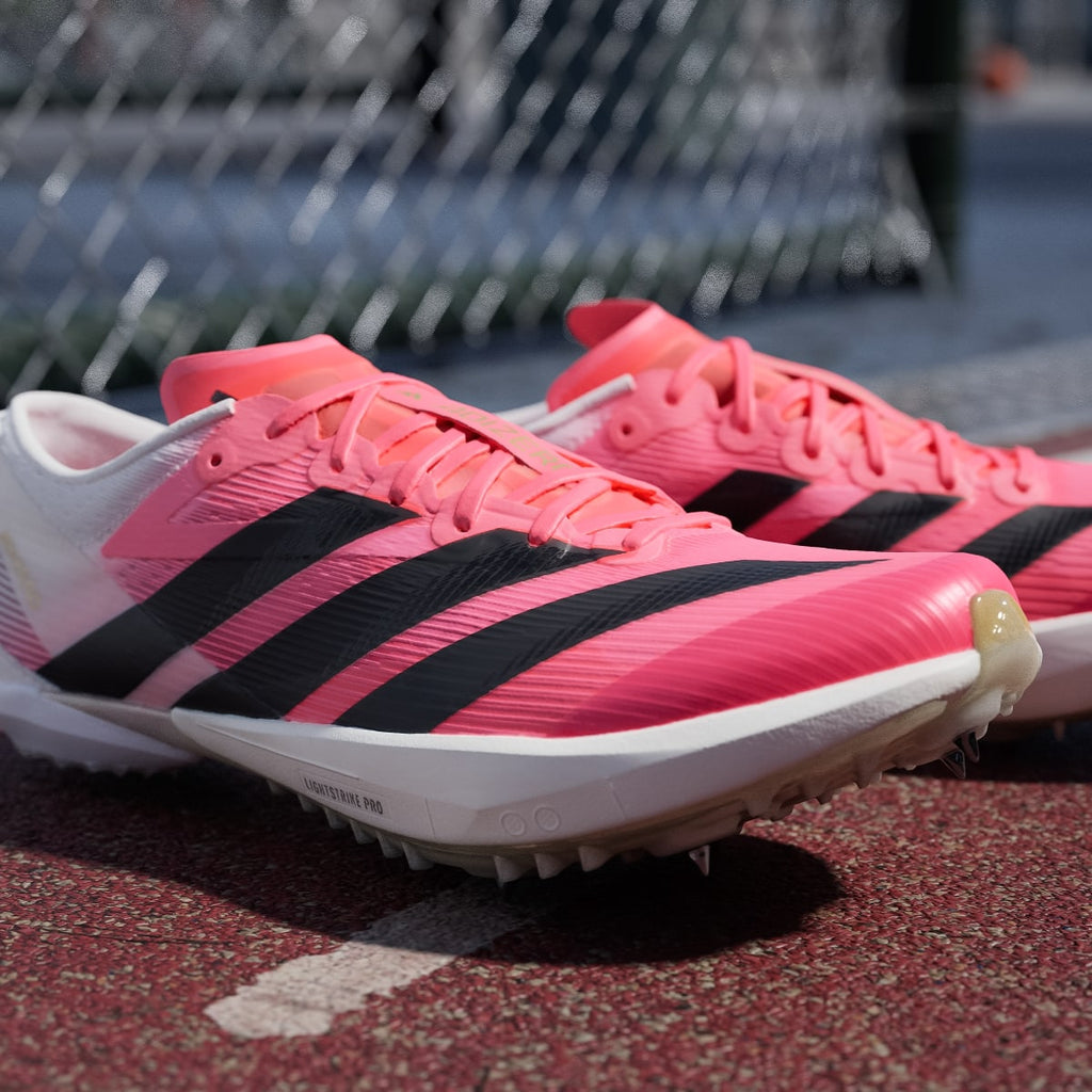 Adidas Men's ADIZERO AMBITION Shoes - Solar Turbo / Core Black / Gold Metallic - Image 9