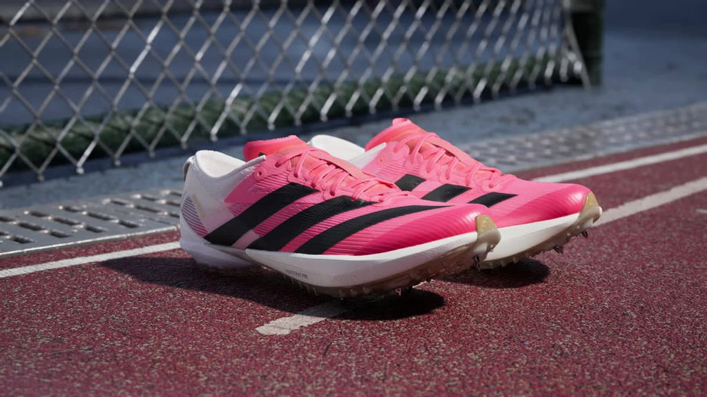 Adidas Men's ADIZERO AMBITION Shoes - Solar Turbo / Core Black / Gold Metallic - Image 2