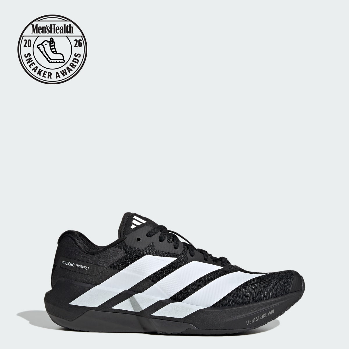 Adidas Men's ADIZERO Dropset Pro Training Shoes - Core Black / Cloud White / Core Black - Image 1