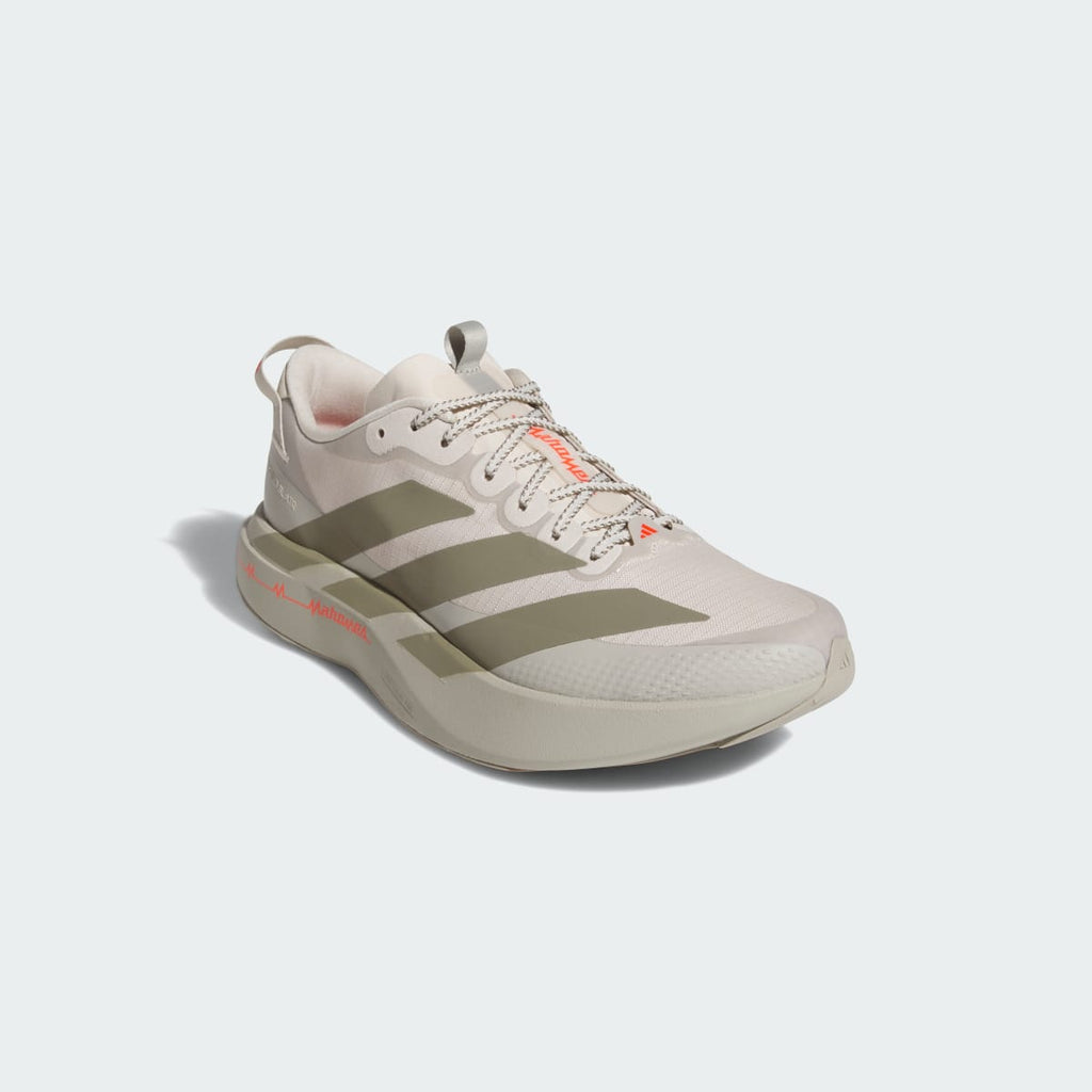 Adidas Men's ADIZERO EVO SL ATR PATRICK MAHOMES PE Shoes - Alumina / Clay / Solar Red - Image 4