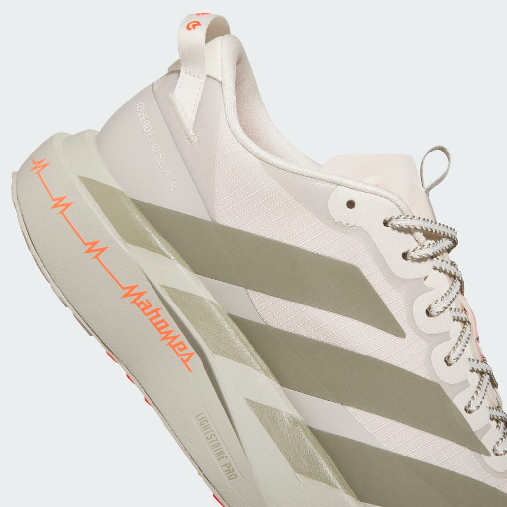 Adidas Men's ADIZERO EVO SL ATR PATRICK MAHOMES PE Shoes - Alumina / Clay / Solar Red - Image 7