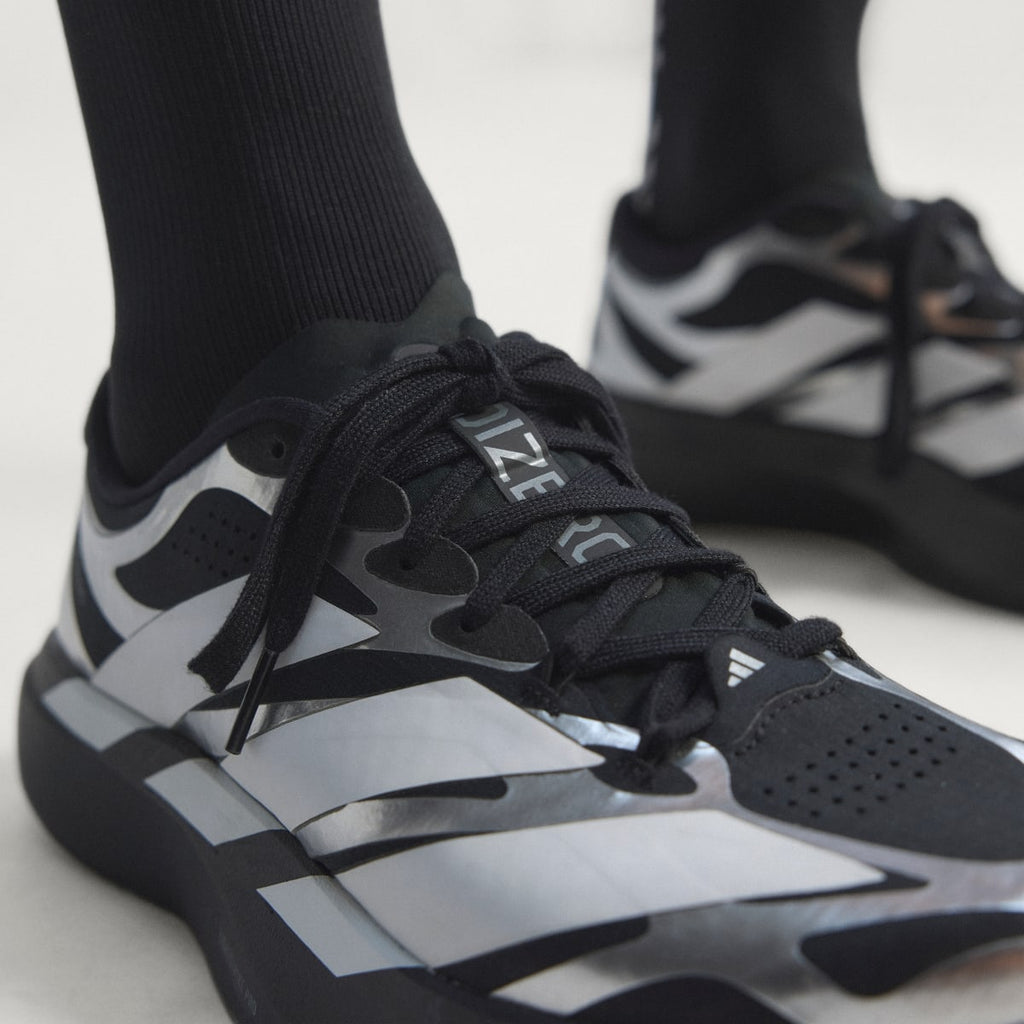 Adidas Men's ADIZERO EVO SL EXO Shoes - Core Black / Cloud White / Iron Metallic - Image 6
