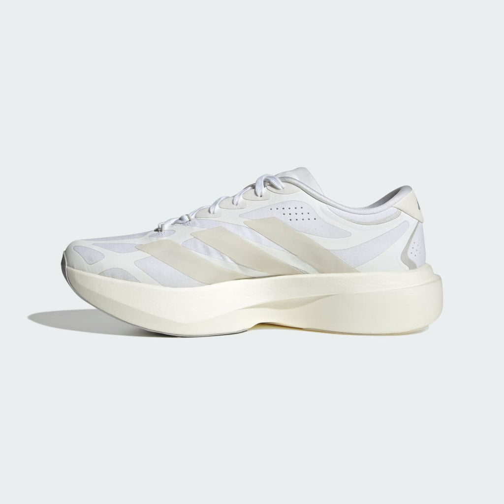 Adidas Men's ADIZERO EVO SL EXO Shoes - Cloud White / Zero Metalic / Core White - Image 6
