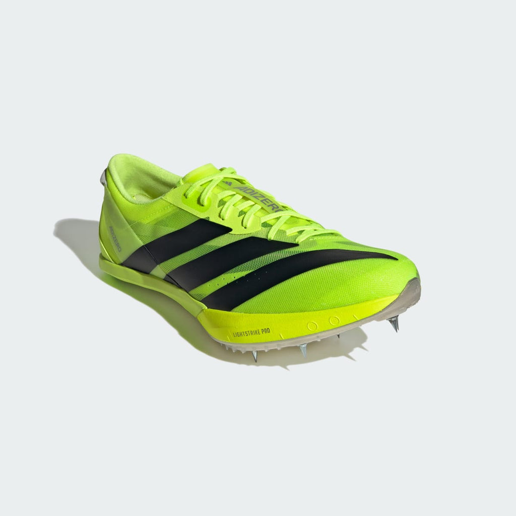 Adidas Men's ADIZERO FINESSE Shoes - Lucid Lemon / Core Black / Halo Silver - Image 4
