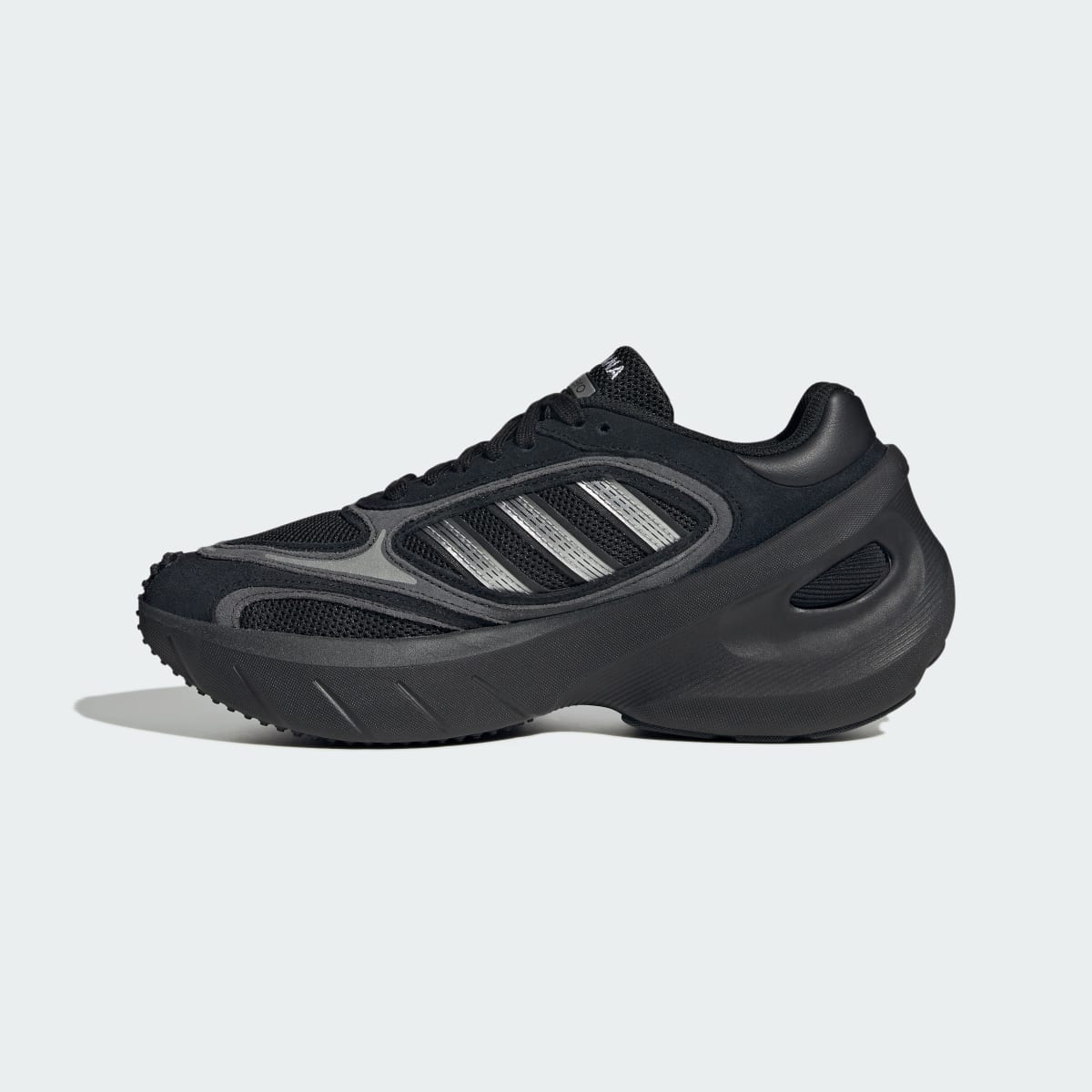 Adidas Men's ADIZERO GOUKANA SHOES - Core Black / Silver Metallic / Carbon - Image 6