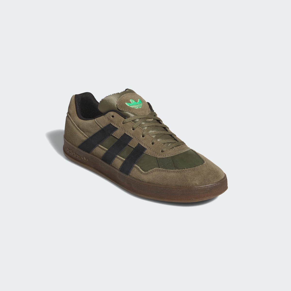 Adidas Men's ALOHA SUPER Shoes - Olive Strata / Core Black / Gum - Image 4