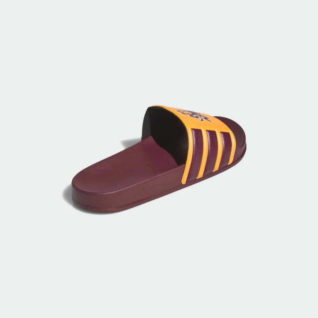 Adidas Women's ARIZONA STATE SUN DEVILS PERFORMANCE SLIDE - Team Colleg Gold / Team Maroon / Cloud White - Image 5