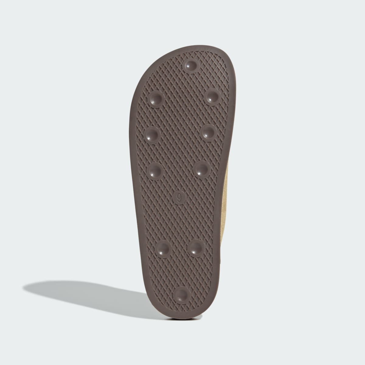 Adidas Women's Adimule Slides - Golden Beige / Golden Beige / Gum - Image 4