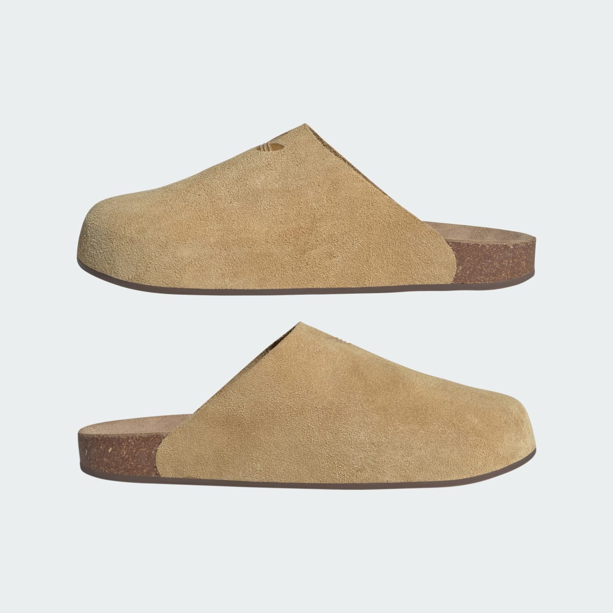Adidas Women's Adimule Slides - Golden Beige / Golden Beige / Gum - Image 8