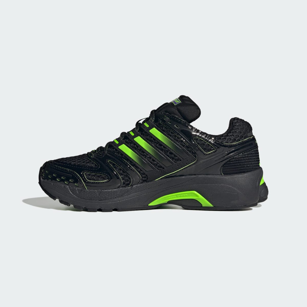 Adidas Men's Adistar Control 5 Mercedes - AMG Petronas F1 Team Shoes - Core Black / Solar Green / Purple Rush - Image 6