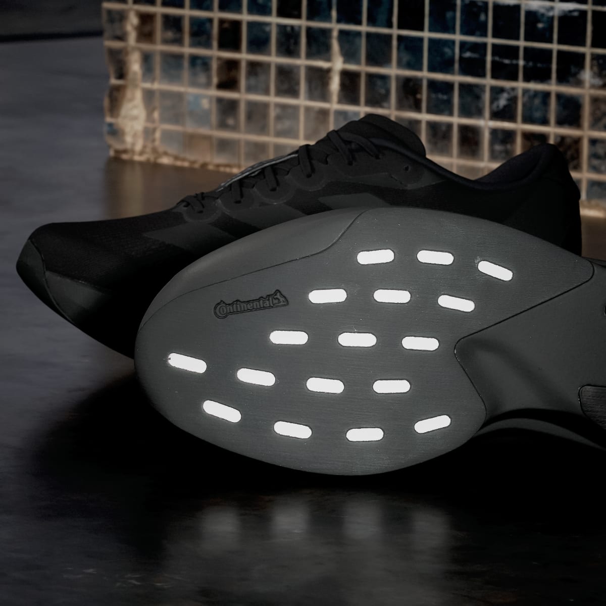 Adidas Men's Adizero EVO SL Shoes - Core Black / Core Black / Iron Metallic - Image 11
