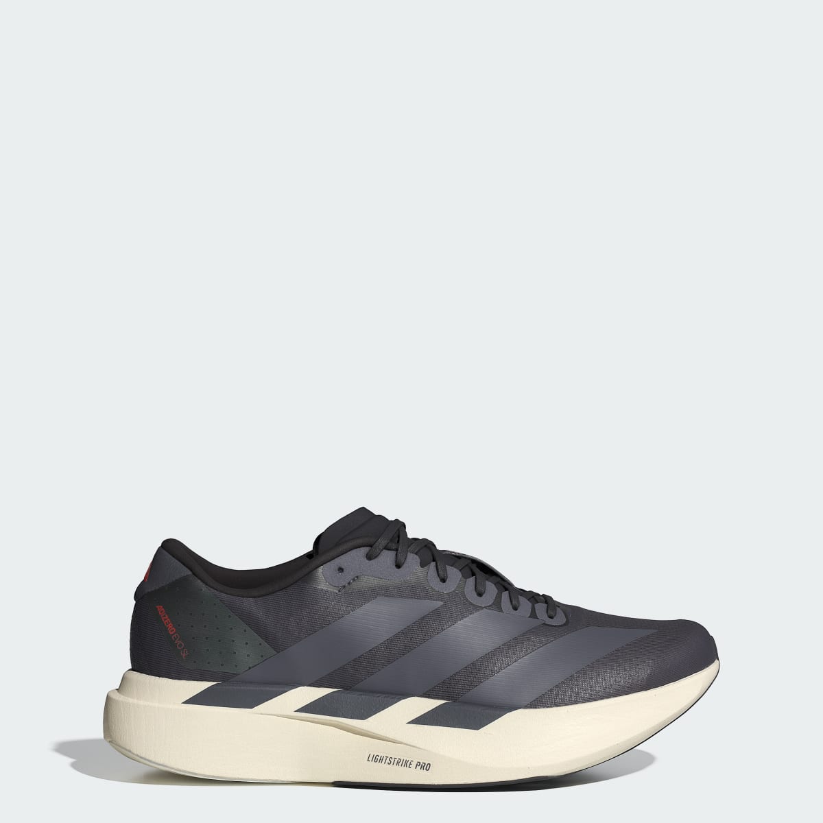 Adidas Men's Adizero EVO SL Shoes - Aurora Onix / Onix / Collegiate Orange - Image 1
