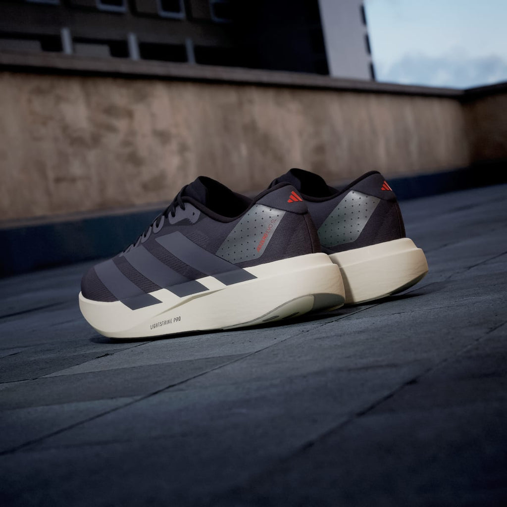 Adidas Men's Adizero EVO SL Shoes - Aurora Onix / Onix / Collegiate Orange - Image 6