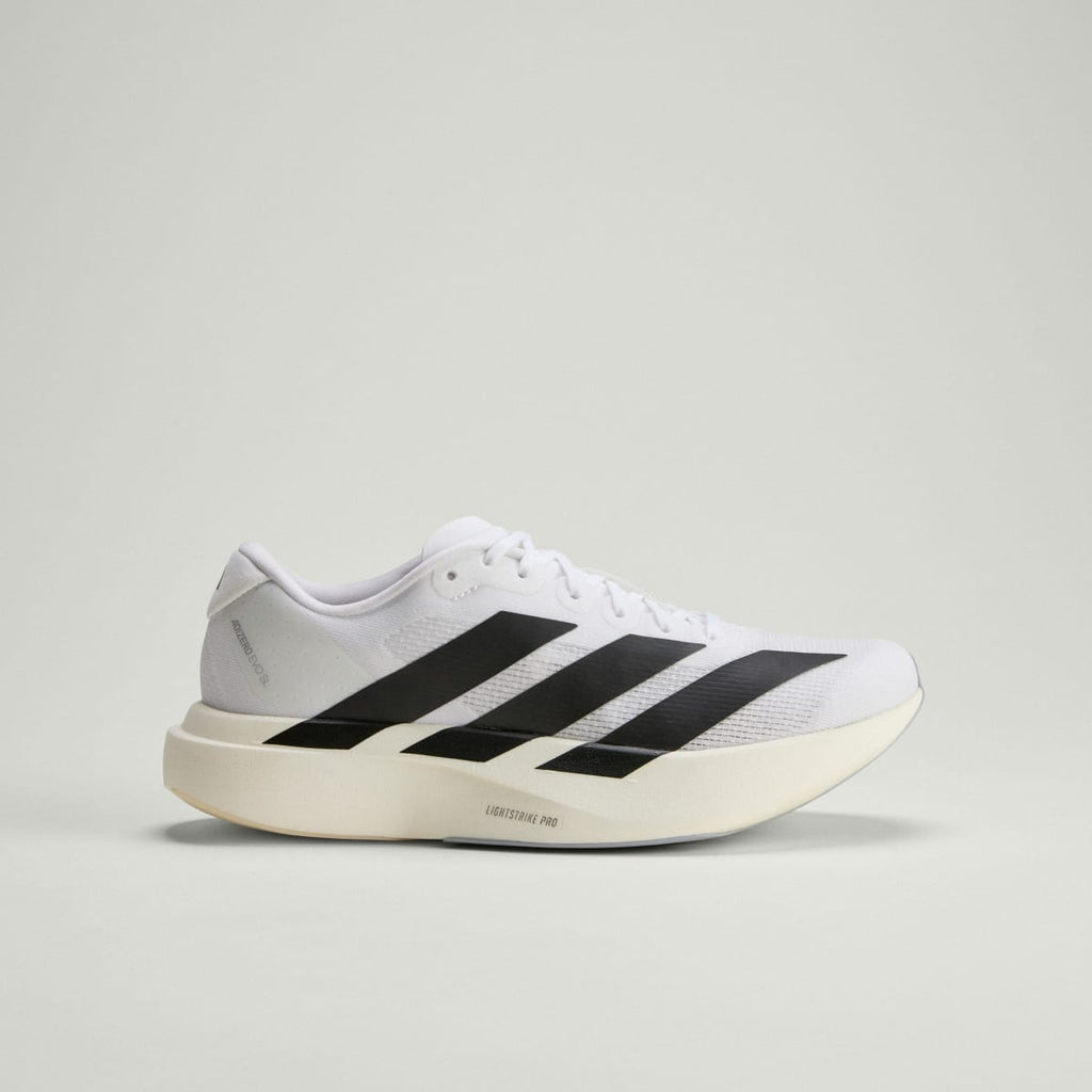 Adidas Women's Adizero EVO SL Shoes - Cloud White / Core Black / Cloud White - Image 4