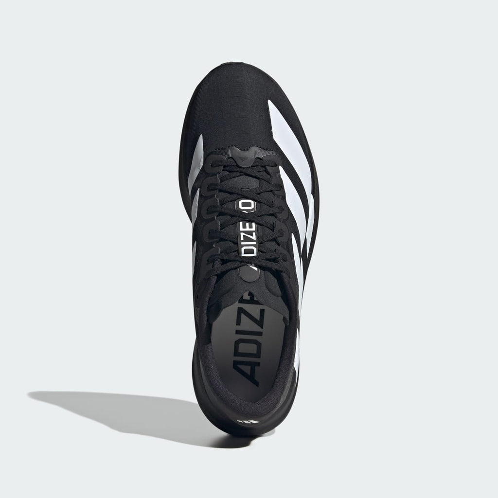 Adidas Men's Adizero EVO SL Woven Running Shoes - Core Black / Cloud White / Carbon - Image 2