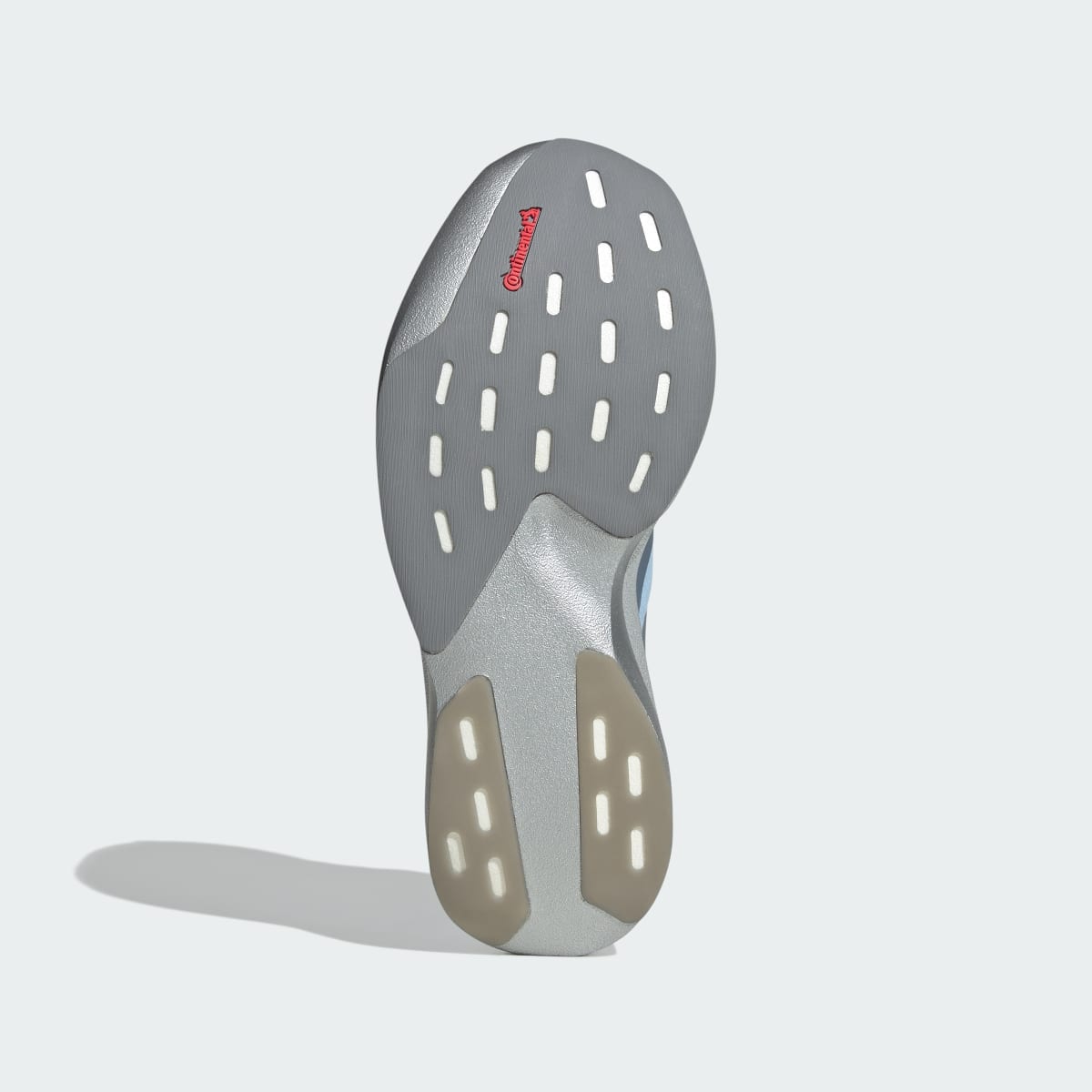 Adidas Women's Adizero EVO SL Woven Running Shoes - Clear Sky / Grey Two / Silver Metallic - Image 3