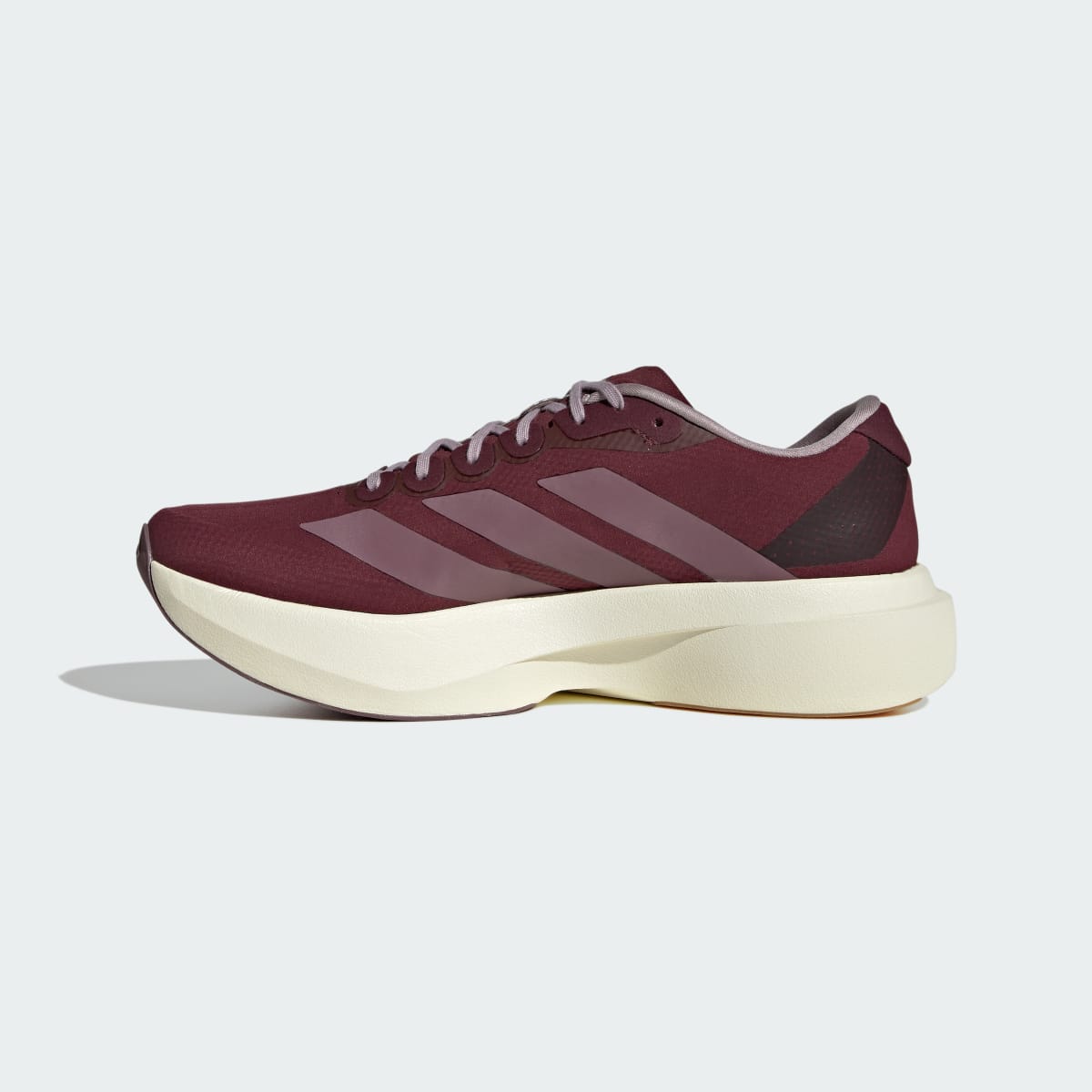 Adidas Men's Adizero EVO SL Woven Running Shoes - Brown / Shadow Fig / Preloved Fig - Image 6
