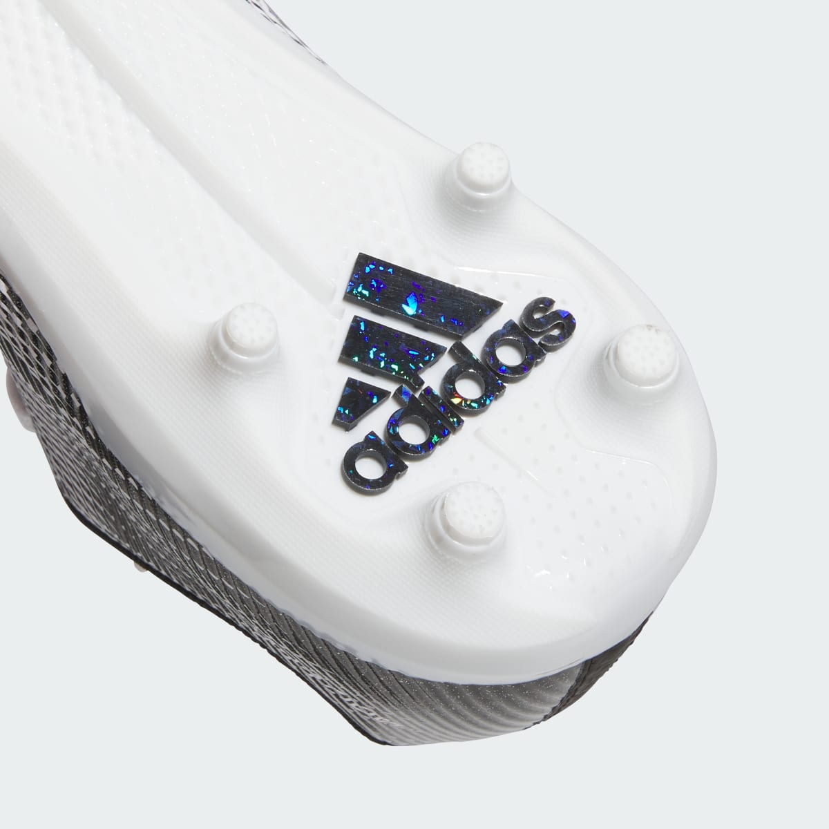 Adidas Men's Adizero Electric.2 II Football Cleats - Cloud White / Core Black / Core Black - Image 9
