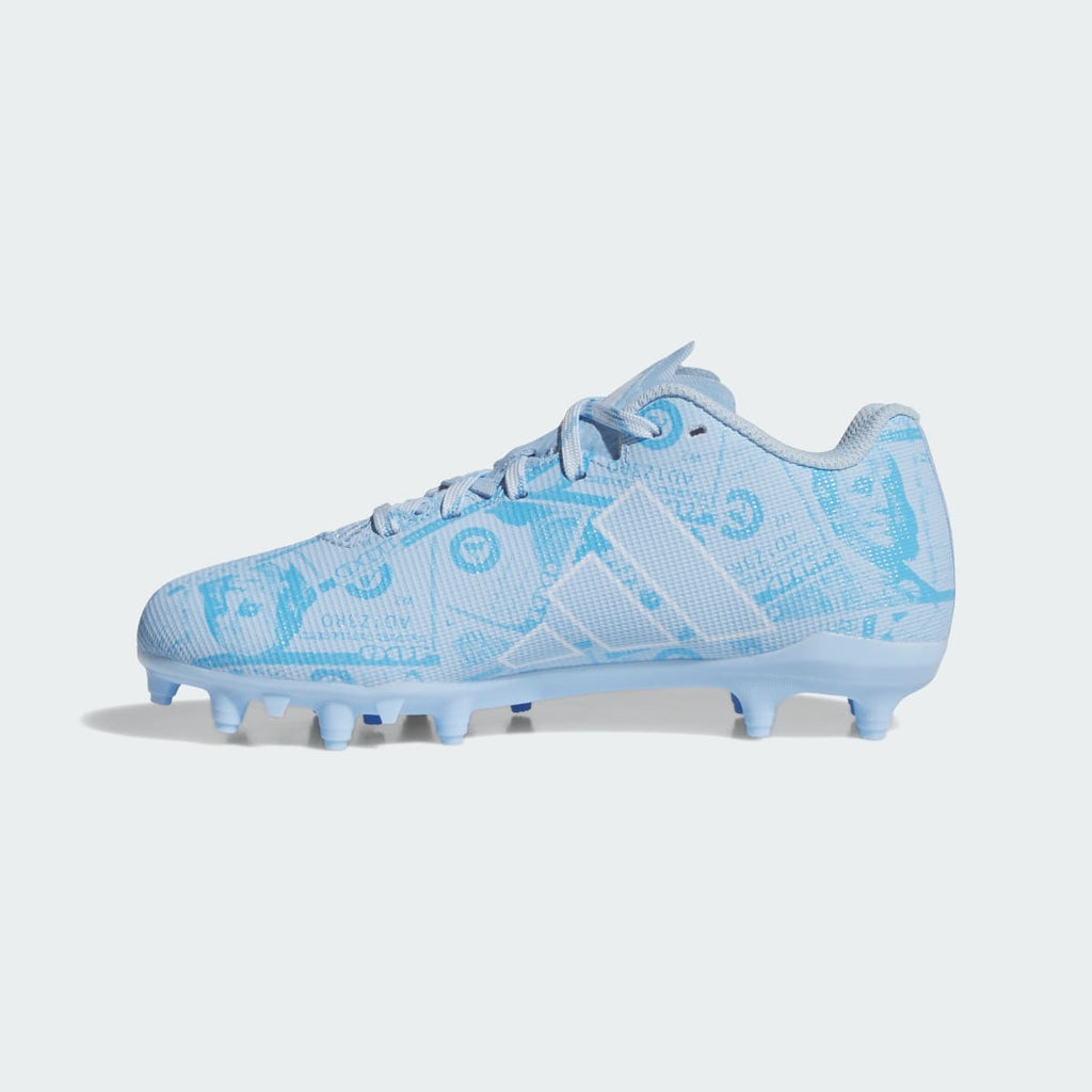 Adidas Kids' Adizero Electric.2 II Kids Football Cleats - Glow Blue / Crystal Sky / Cloud White - Image 7