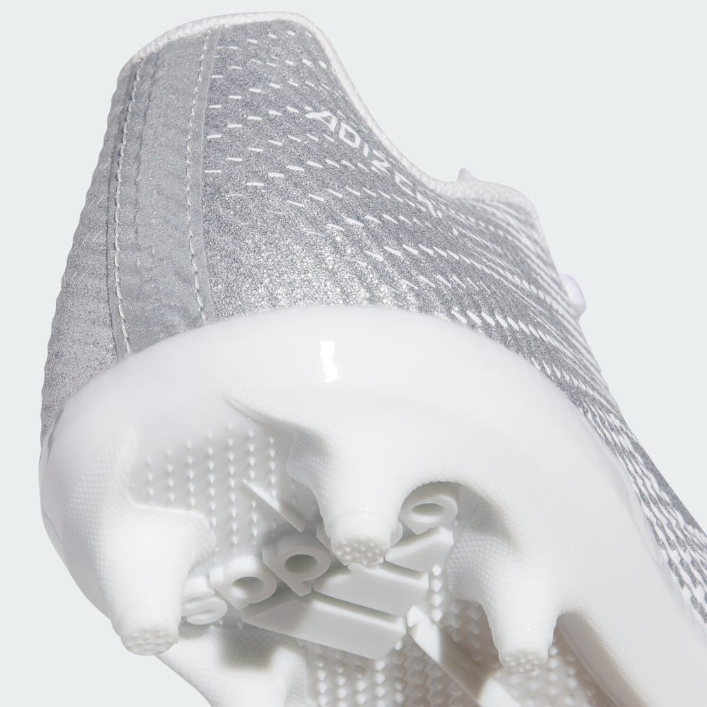 Adidas Kids' Adizero Electric.2 II Kids Football Cleats - Cloud White / Silver Metallic / Cloud White - Image 10