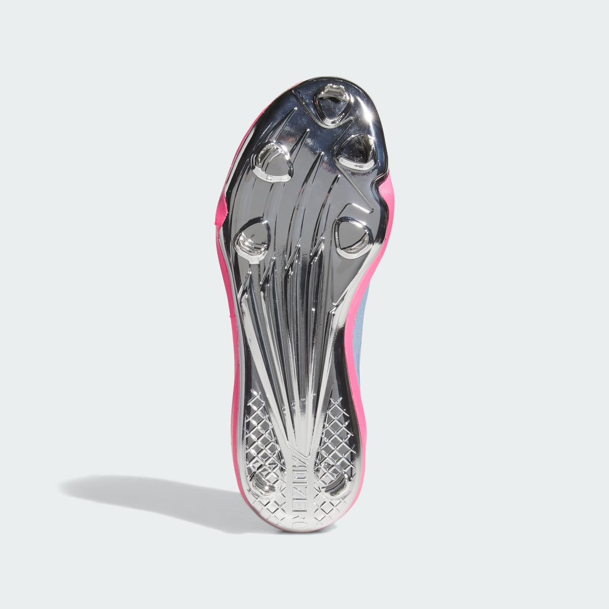 Adidas Men's Adizero Electric+ 3.0 Adizero Racing Team Perfect Game Cleats - Solar Pink / Silver Metallic / Team Light Blue - Image 3