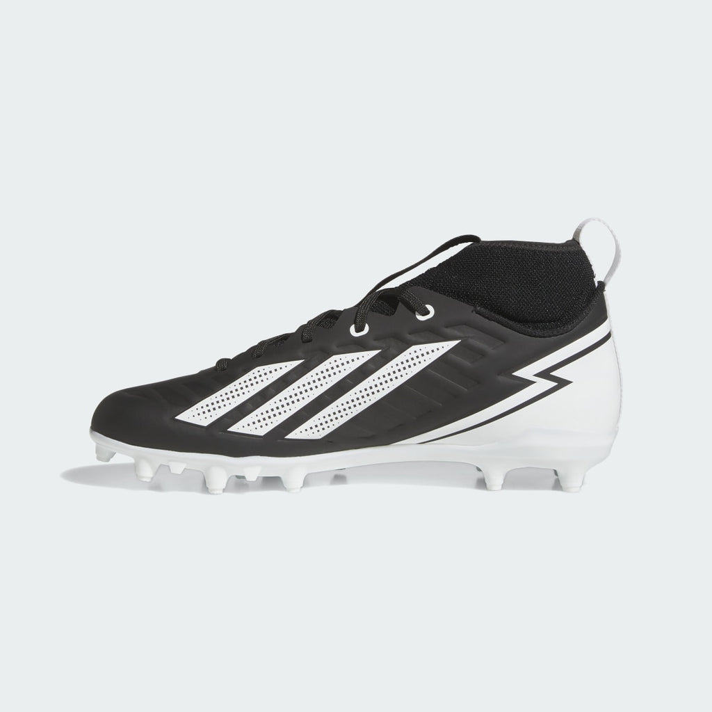 Adidas Men's Adizero Impact.2 II Football Cleats - Core Black / Cloud White / Core Black - Image 6
