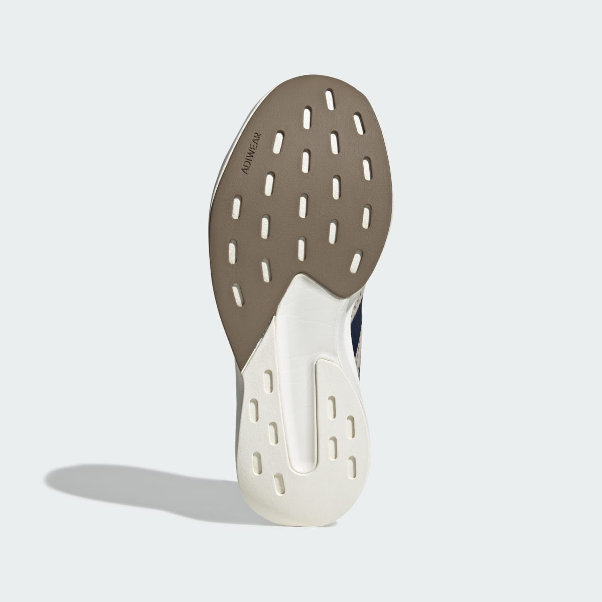 Adidas Men's Adizero Pacer Shoes - Khaki Three / Night Indigo / Core White - Image 3