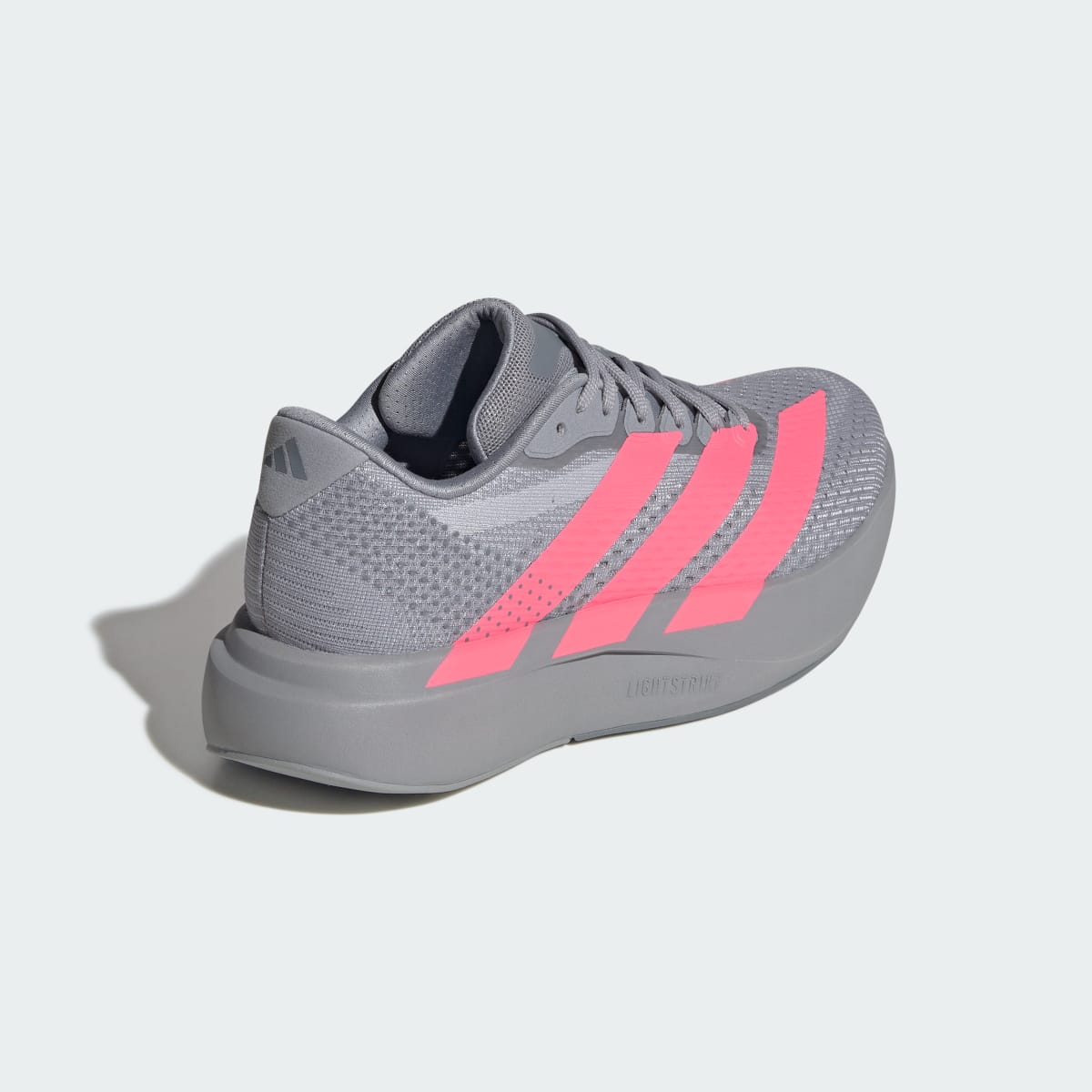 Adidas Women's Adizero Pacer Shoes - Light Onix / Solar Turbo / Grey - Image 8