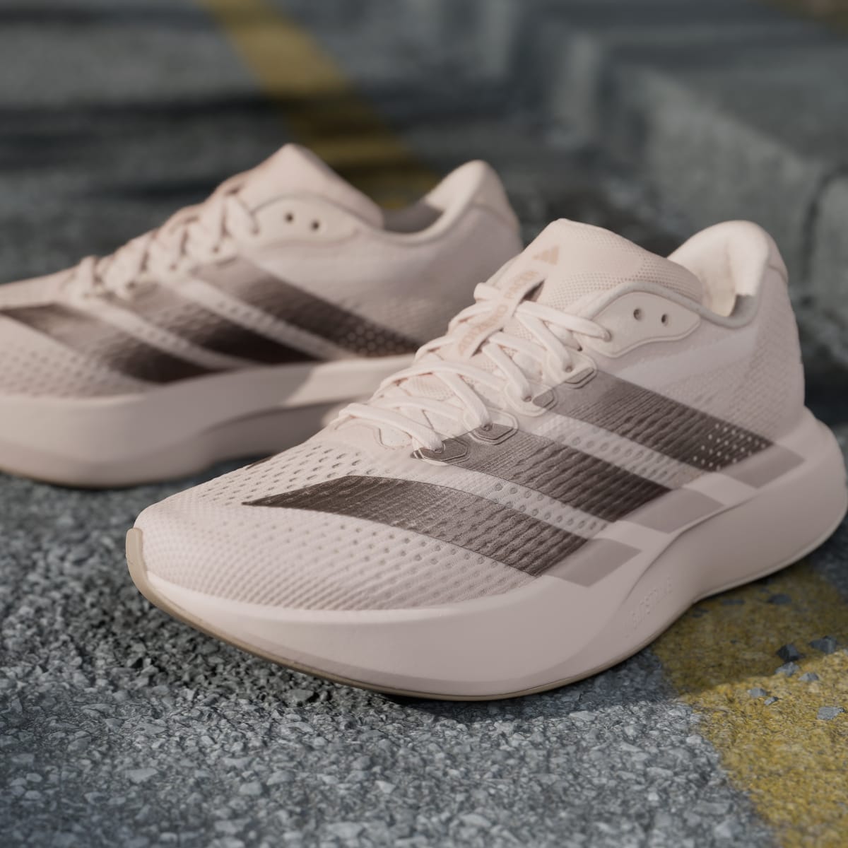 Adidas Women's Adizero Pacer Shoes - Wonder Quartz / Grey / Wonder Taupe - Image 9